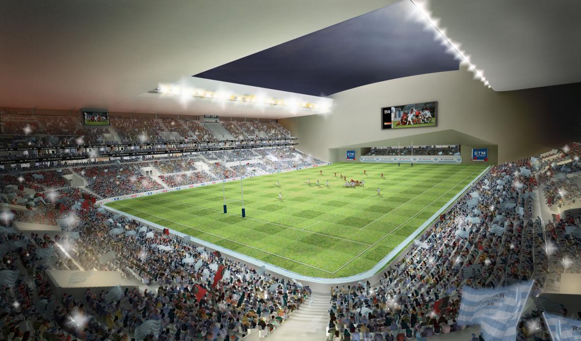 © Architecte 2Portzamparc – Christian de Portzamparc Perspective Arena 92