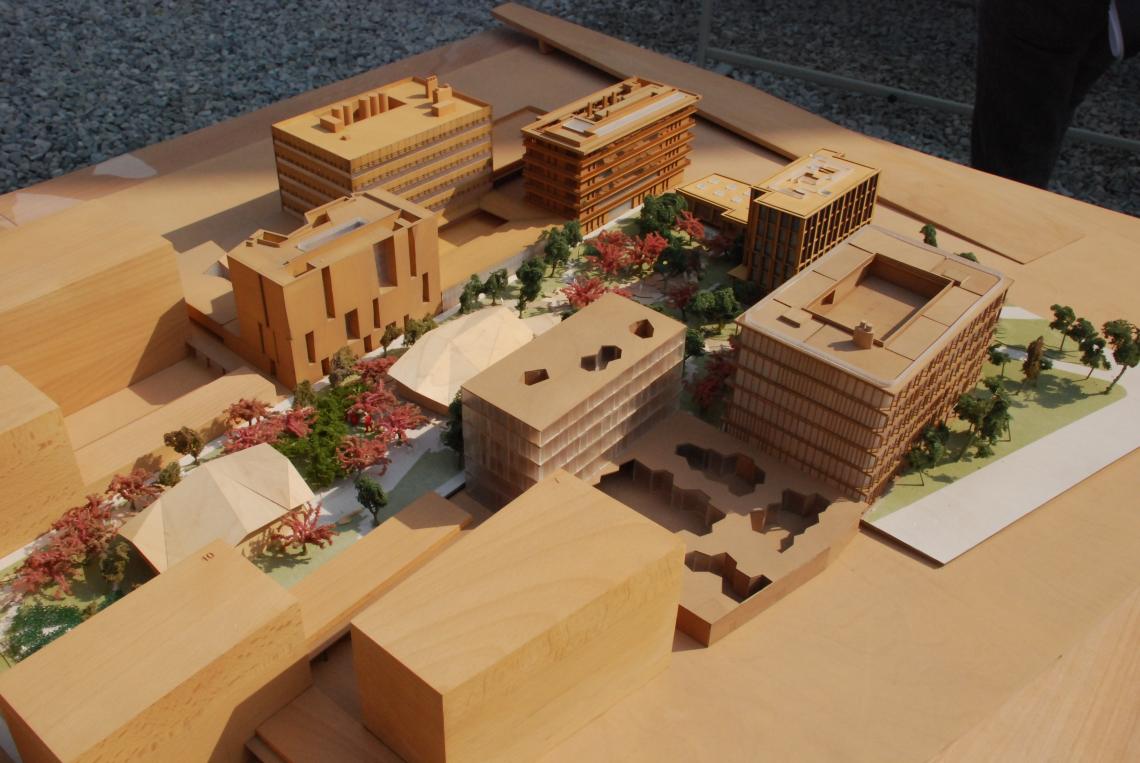 Campus Novartis Shanghai - bâtiment d’accueil, bureaux et auditorium