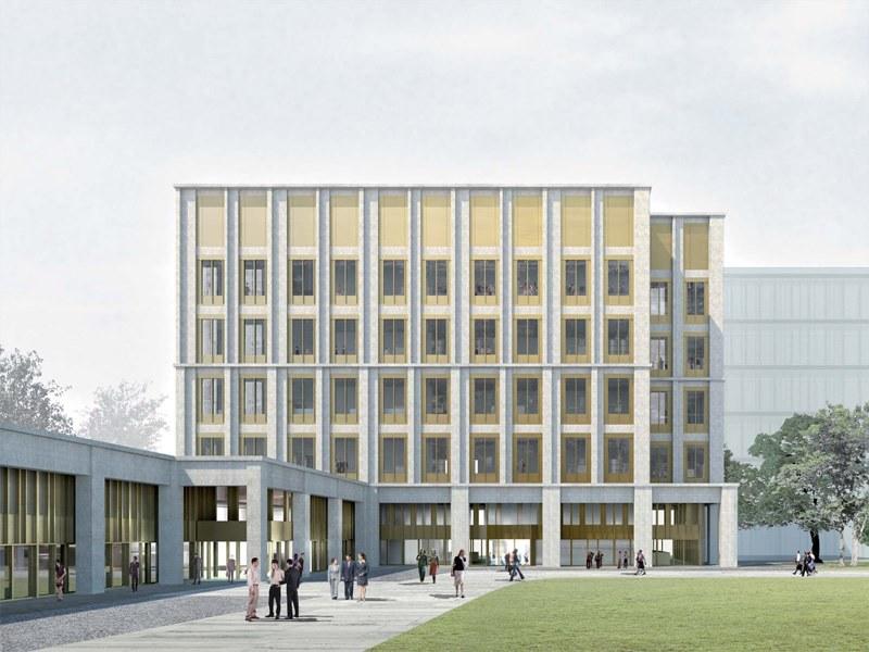 Campus Novartis - bâtiment d’accueil, bureaux et auditorium