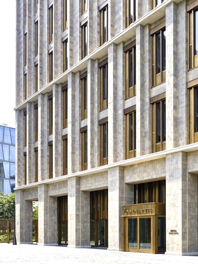 Campus Novartis - bâtiment d’accueil, bureaux et auditorium