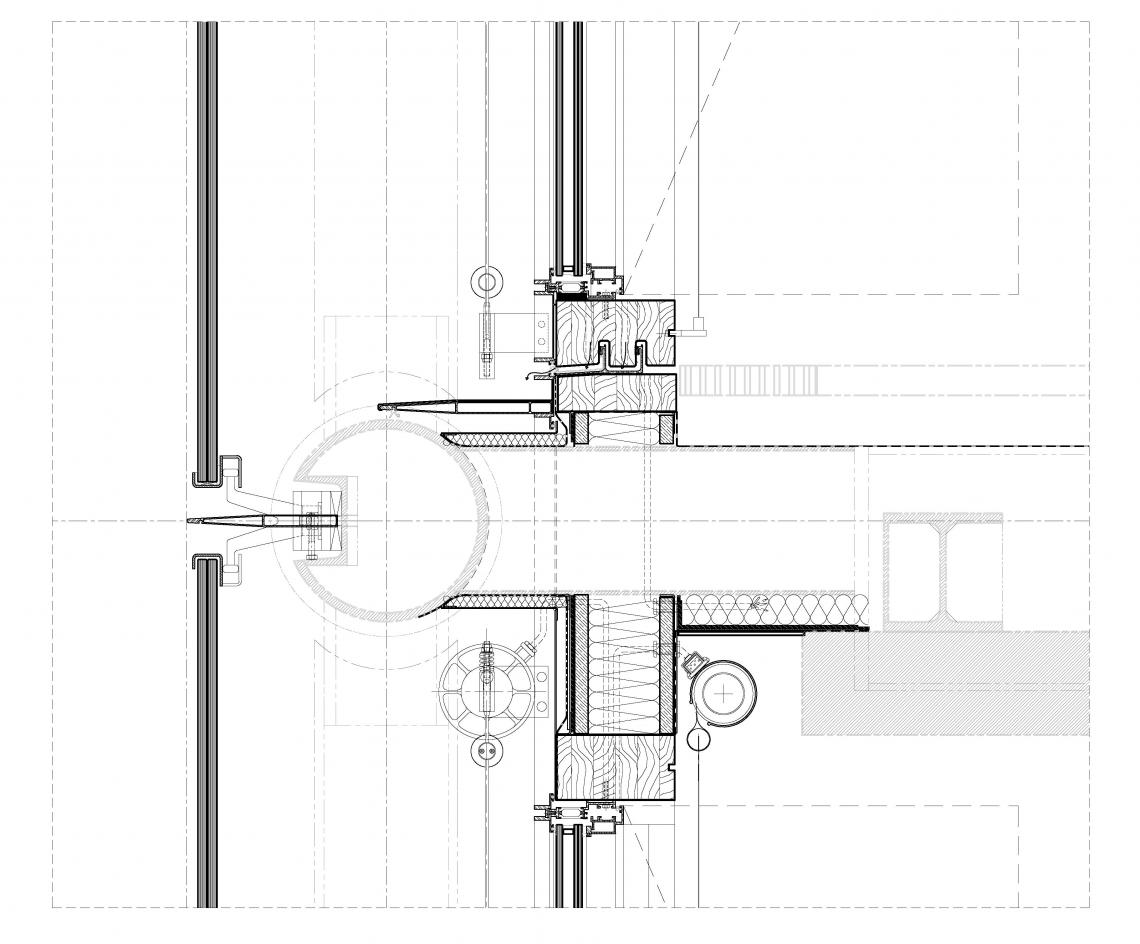 Detail of façade © RFR Maison des Avocats RPBW