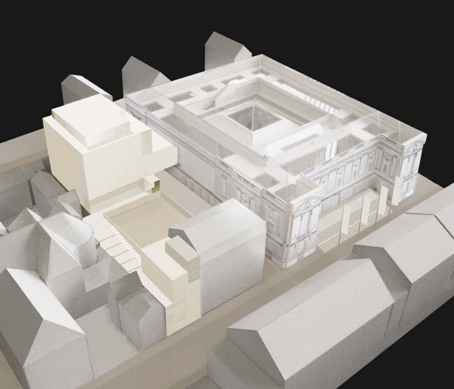 Maquette Musée des beaux arts de Nantes © Stanton Williams Maquette Musée des beaux arts de Nantes