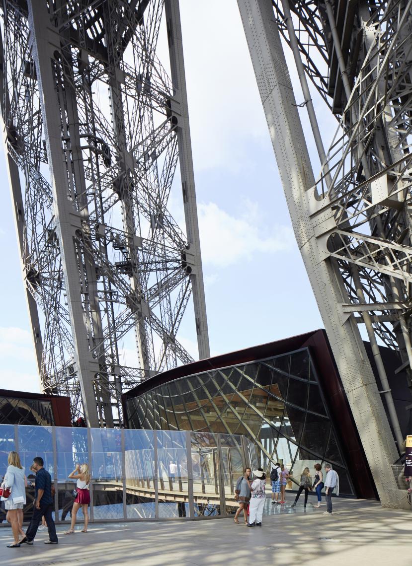© RFR Development of the first floor of the Eiffel Tower