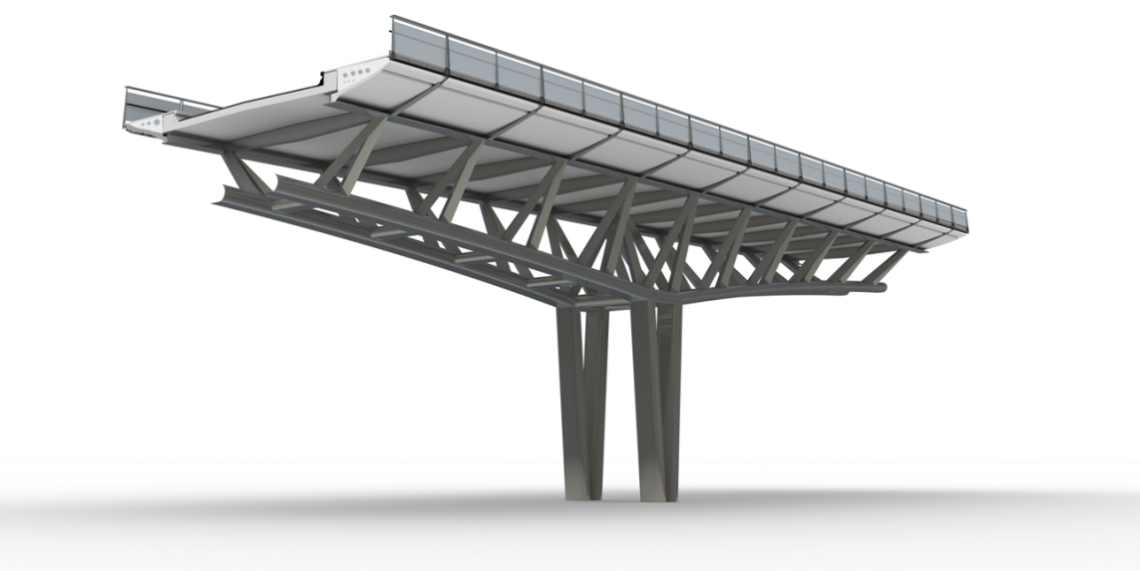 Viaduc - Vue 3D