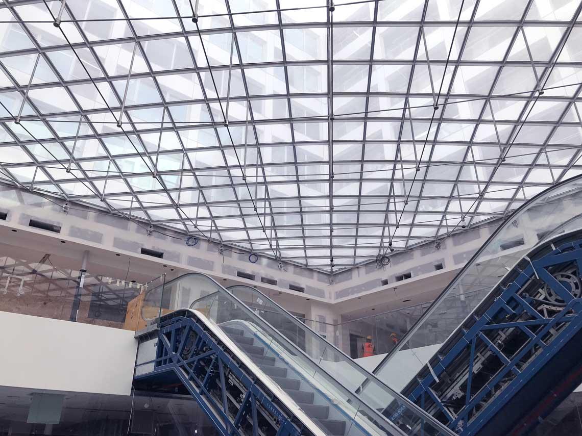 Verrière dôme d'ensemble © RFR La samaritaine verrière