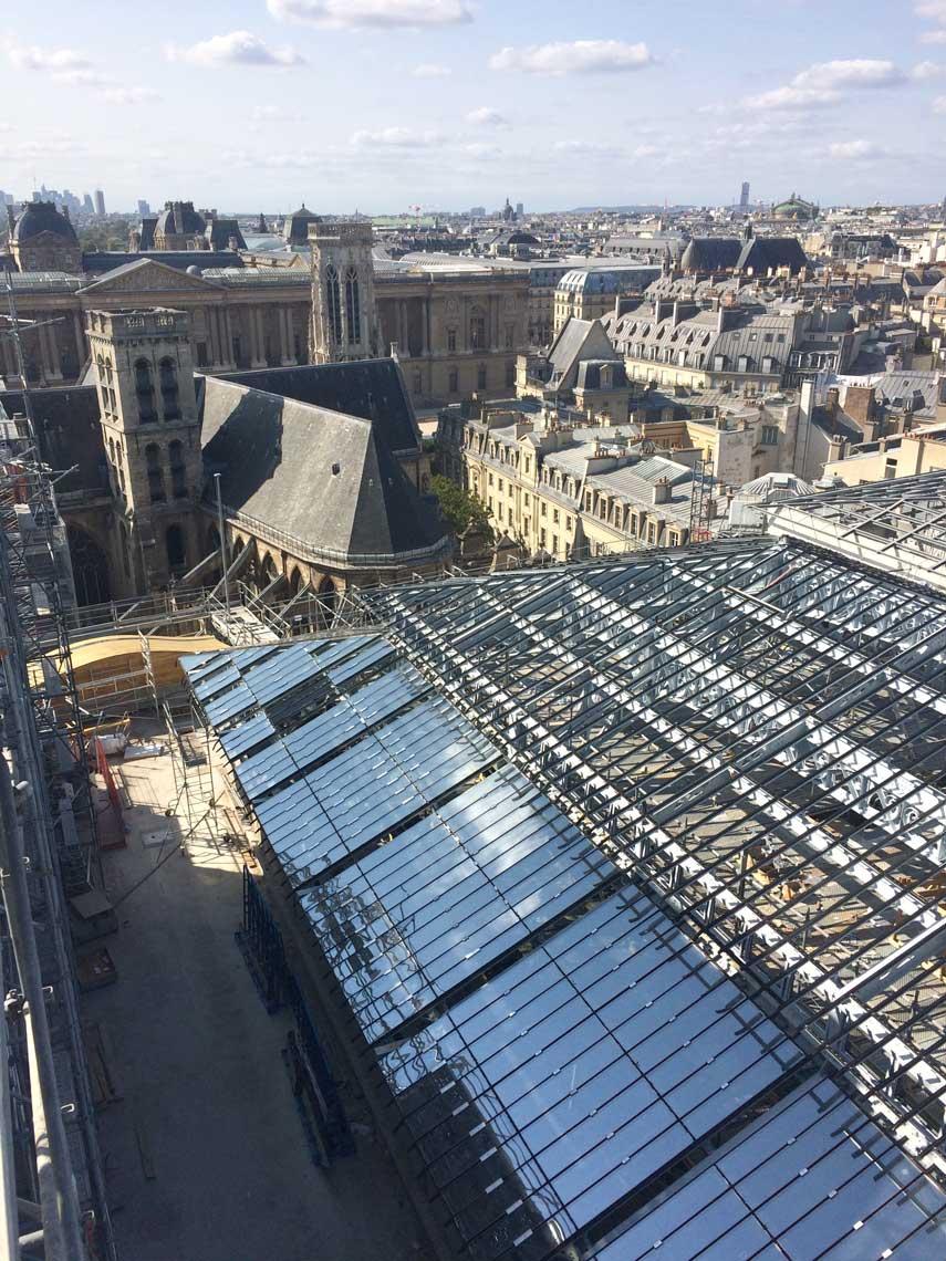 Works on Jourdain building © RFR La Samaritaine