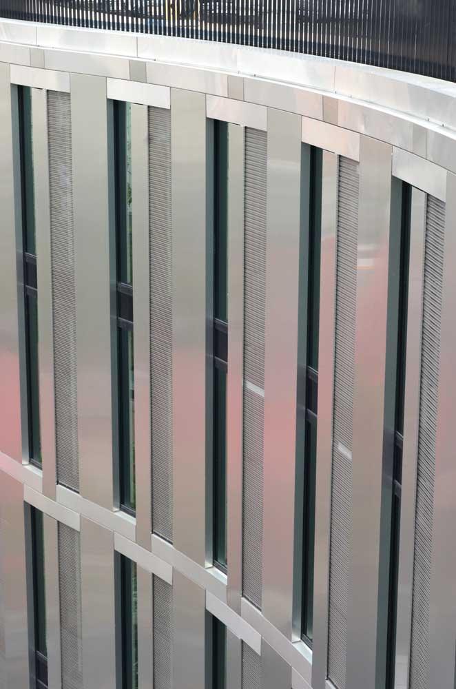 détail façade côté périphérique IMMEUBLE VIEW – ZAC Porte des LILAS