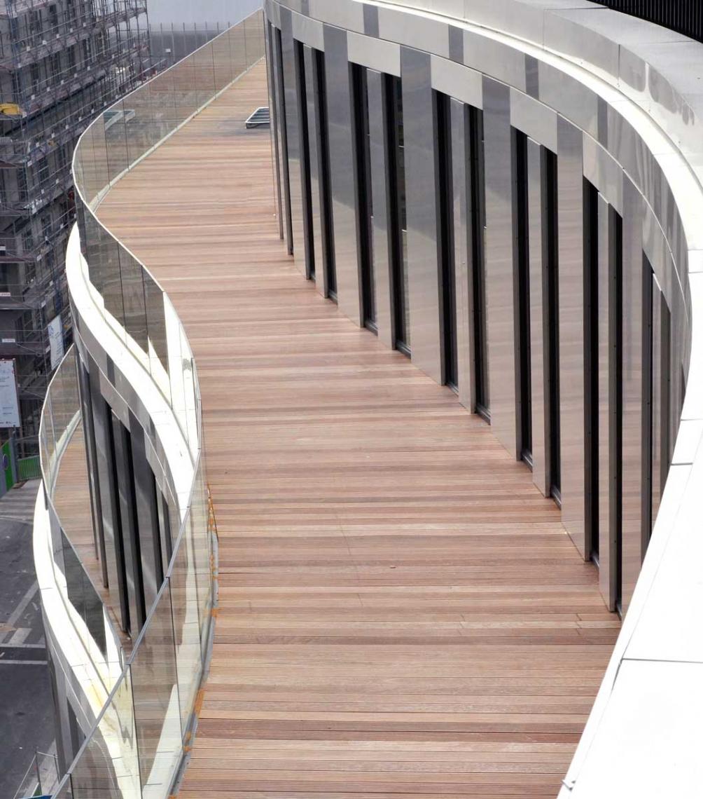 Terrasses ondulantes IMMEUBLE VIEW – ZAC Porte des LILAS