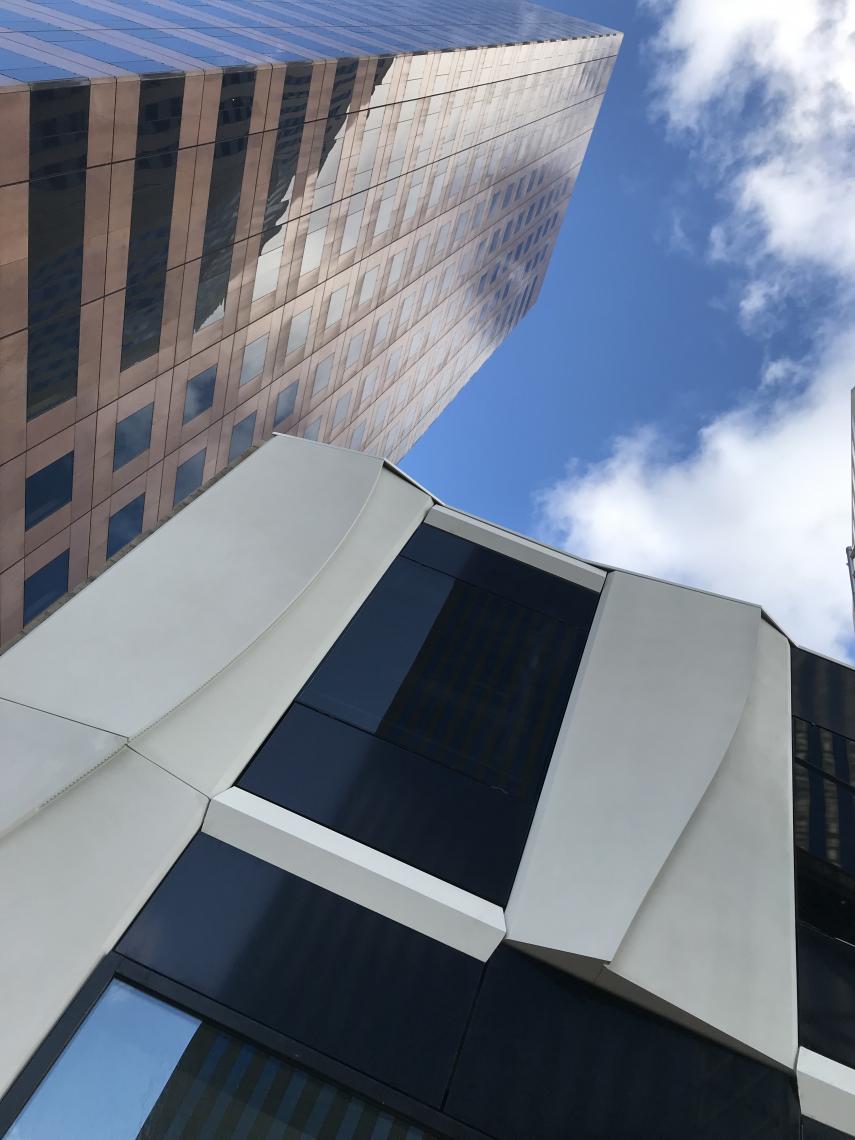 Prototype des nouvelles façades Tour Cedre EMBLEM JLL La défense