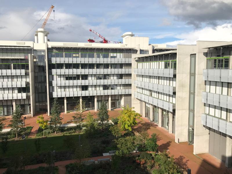 Façades côté jardin©RFR ENS Cachan SACLAY Renzo Piano RPBW