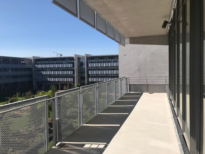 Façades sur terrasse© RFR ENS Cachan SACLAY Renzo Piano RPBW
