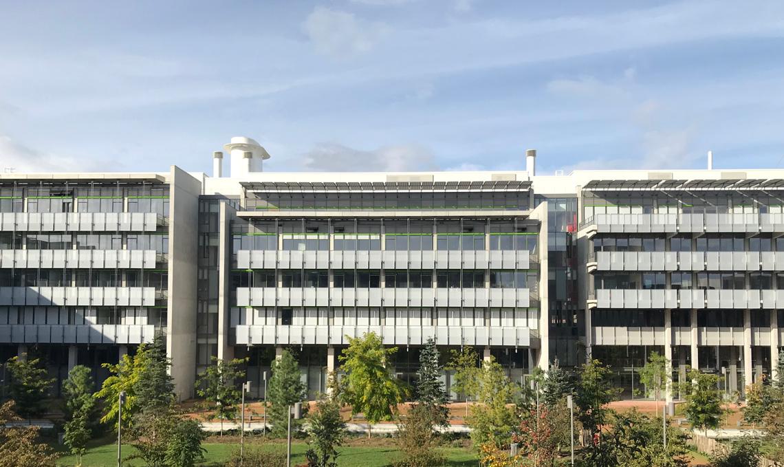 Vue d'ensemble façades©RFR ENS Cachan SACLAY Renzo Piano RPBW