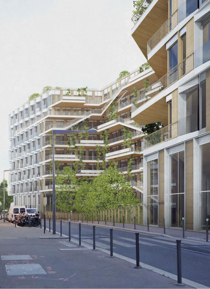 Façades domestiques coursives ©Brenac & Gonzalez Colisee 1 Reiwa