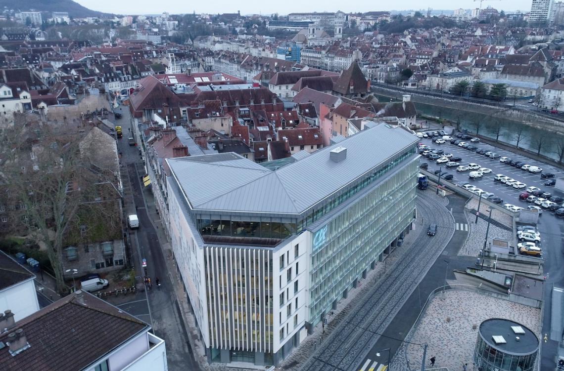 Siège social Crédit Agricole Besançon 