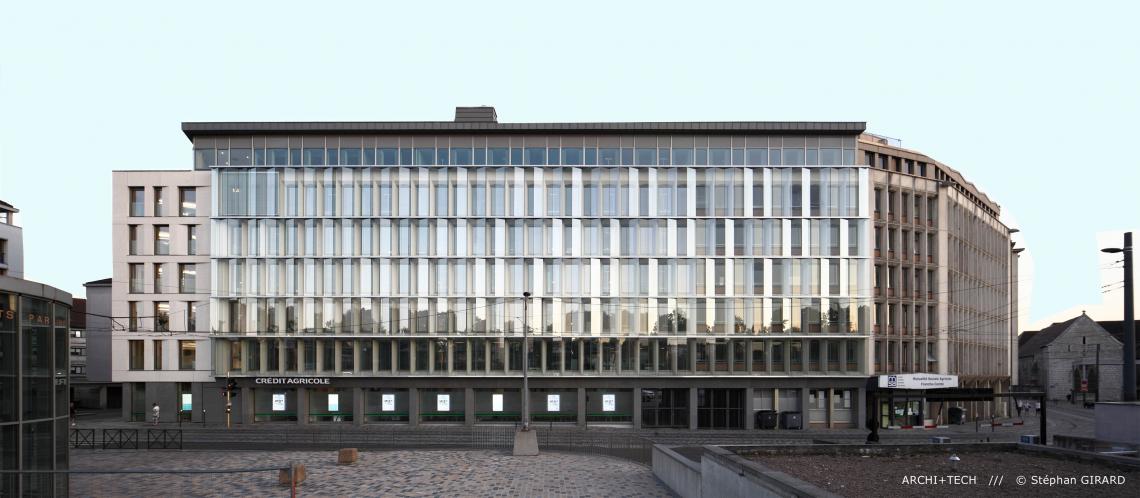 Siège social Crédit Agricole Besançon 