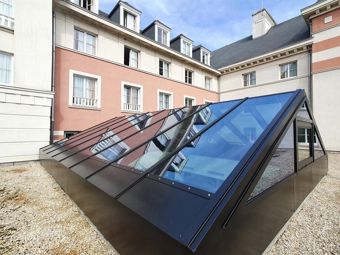 Verrière Dream Castle© Verre et Métal Verrière Dream Castle