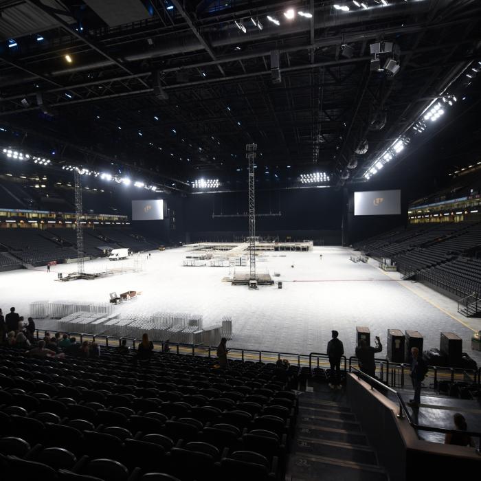 Arena 92 Nanterre vue intérieure salle