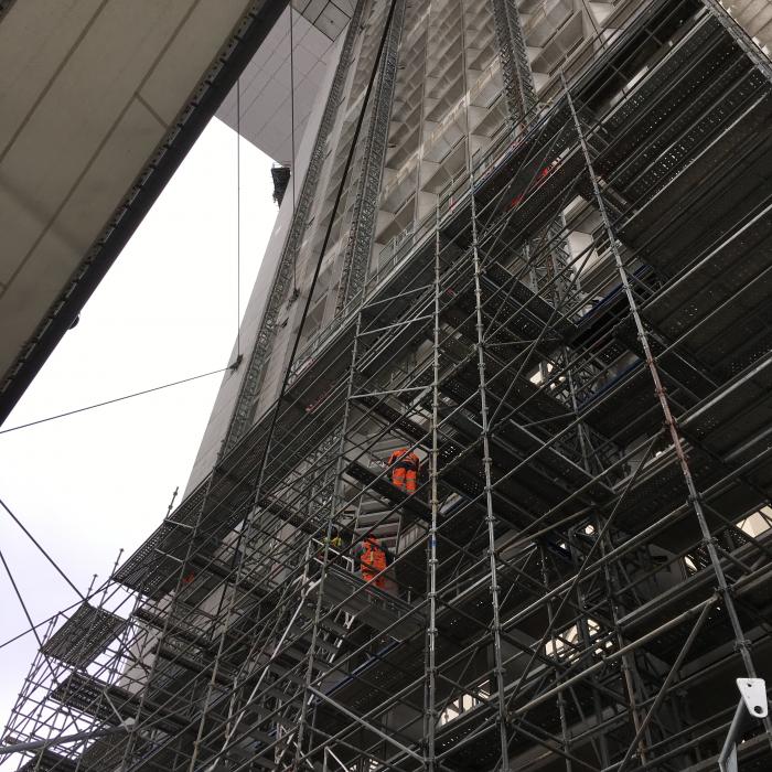 Echaffaudage intérieur