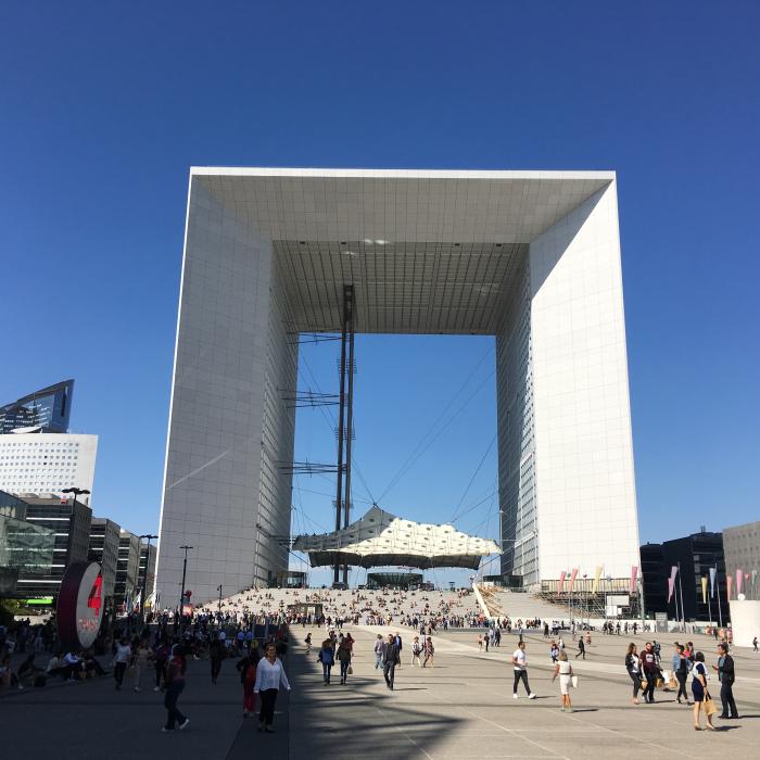 Grande Arche peau neuve 