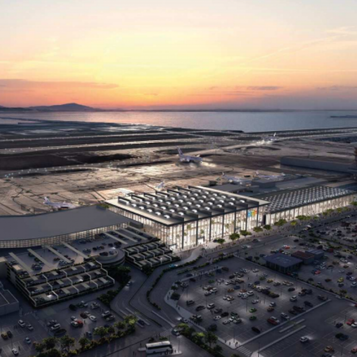 overview of Marseille airport