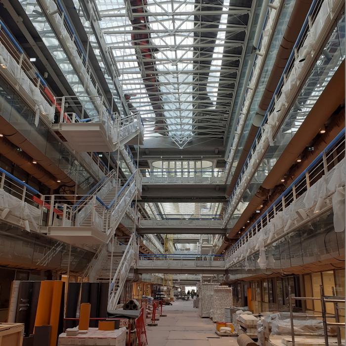 chantier atrium