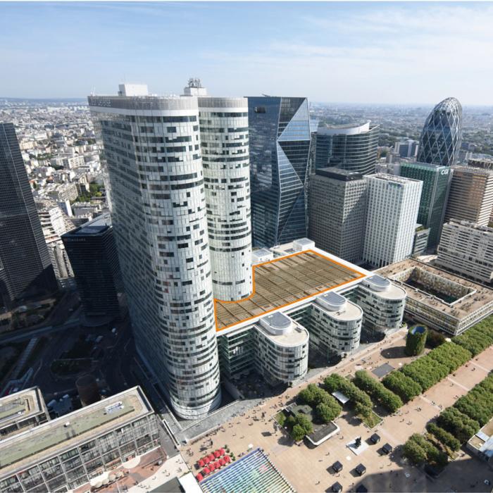 Verrière Cœur Défense ©Jean Paul Viguier 