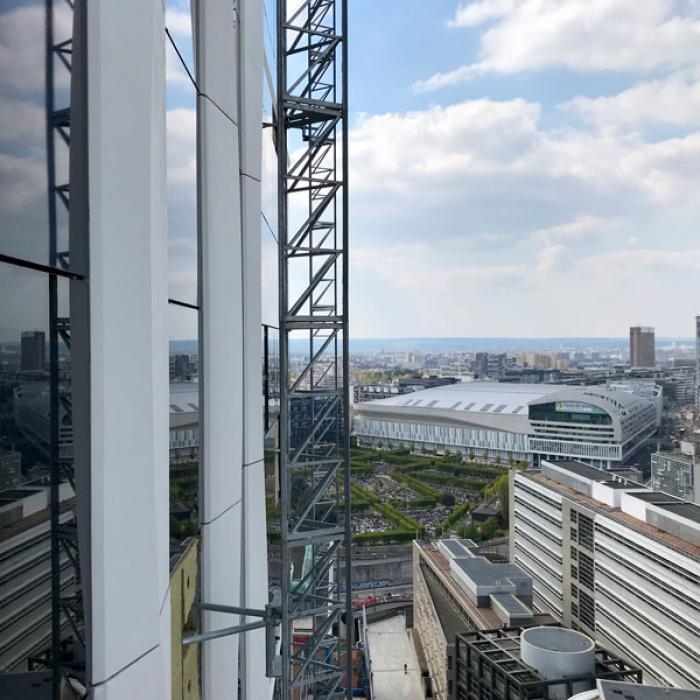  vue depuis la Tour sur le projet Arena 92 de RFR