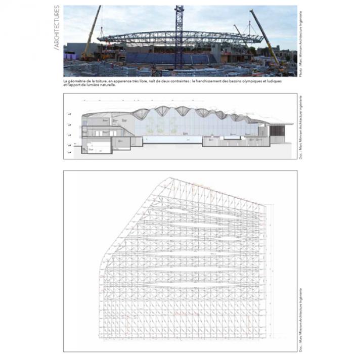 article MATIERES Centre Aqualudique de Reims © Construir'Acier