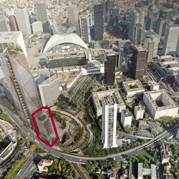 YouFirst - Rose de Cherbourg vue aérienne © Ateliers Jean Nouvel 