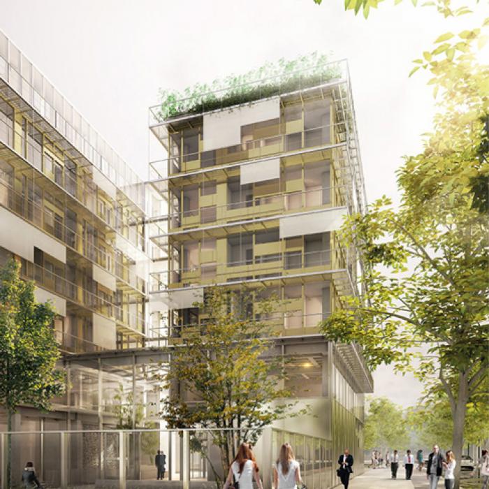 Hôtel Transfert © Think Tank architectures 