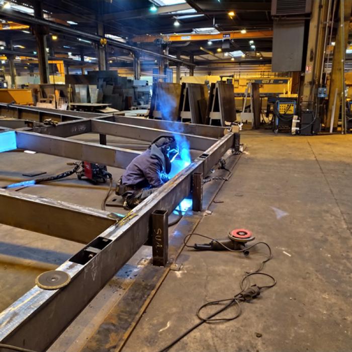 Verrière Porte de Clignancourt montage à blanc© RFR 