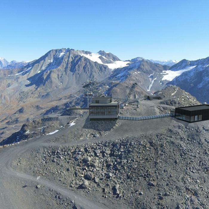 La Cime Caron vue 3D nouveau projet © Studios Arch