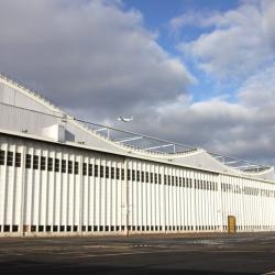 ® Monumental doors of hangar H2 at Paris Charles-de-Gaulle Airport