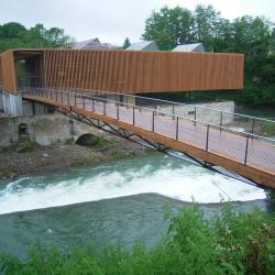 © RFR Footbridges in Oloron Sainte Marie