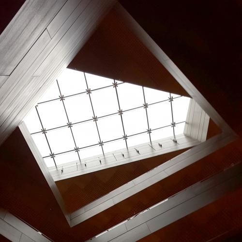 Detail of Commerzbank glass roof