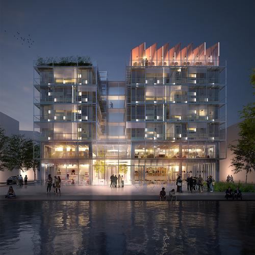 Hôtel Transfert BET façade et structure 