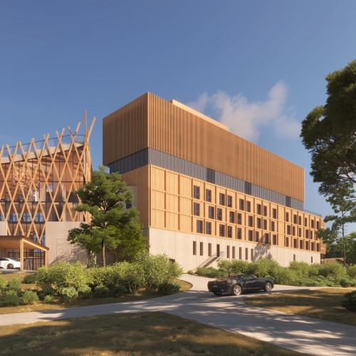 Perspective extérieure © AW²